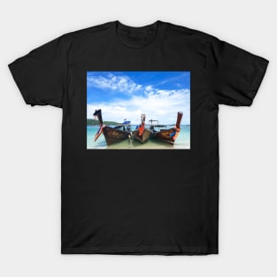 Thailand Traditional Thai Long Tail Boat T-Shirt